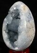 Gorgeous Celestine (Celestite) Geode Egg - Madagascar #37070-2